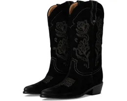 Сапоги Sam Edelman Rue до середины икры с вышивкой и острым носком