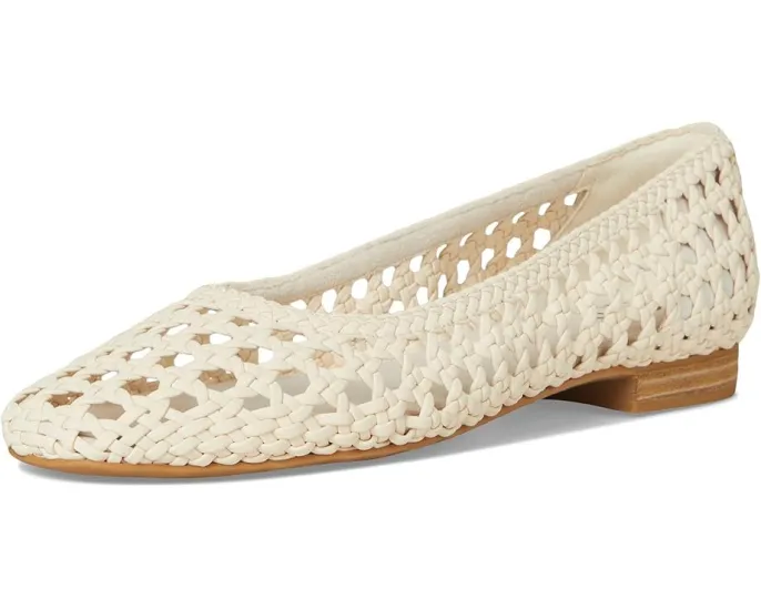 Балетки Briella с квадратным носком и металлизированными деталями