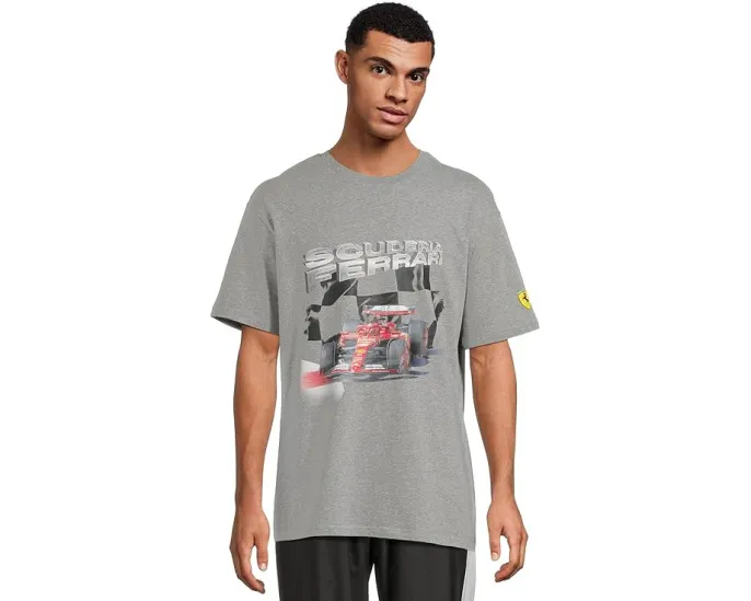 Футболка PUMA Scuderia Ferrari с щитовым логотипом