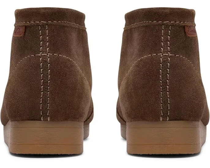 Ботинки Clarks Wallaston из замши с комфортной стелькой и подошвой крепового эффекта