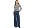 Футболка Madewell Easy Puff Sleeve с длинными рукавами и полосками