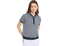 Поло Callaway Scarf Geo с рельефным воротником из переработанного полиэстера