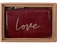 Подарочный клатч HOBO Sentiment Pouch с надписью Love