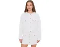 Короткая куртка-тракер Levi's Premium Collarless Shrunken 90s без воротника