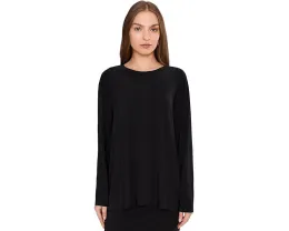 Нормовый топ Norma Kamali с длинными рукавами и свободным кроем