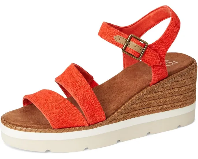 Босоножки TOMS Darya на платформе-клин с регулируемым ремешком