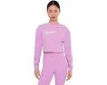 Топ Nike Pro Dri-FIT с круглым вырезом из френч терри
