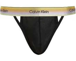 Calvin Klein трусы-стринги Icon Mesh Thong из черной сетки