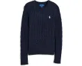 Свитер хлопковый с косами для детей Polo Ralph Lauren