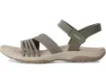 Водостойкие сандалии Skechers Reggae Slim Coffee Run с технологией Stretch Fit и стелькой Memory Foam