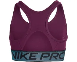 Nike Kids Спортивный бюстгальтер Pro Swoosh с блестящими акцентами