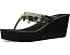 Сандалии GUESS Sutton с клиновидным каблуком и декоративными цепочками
