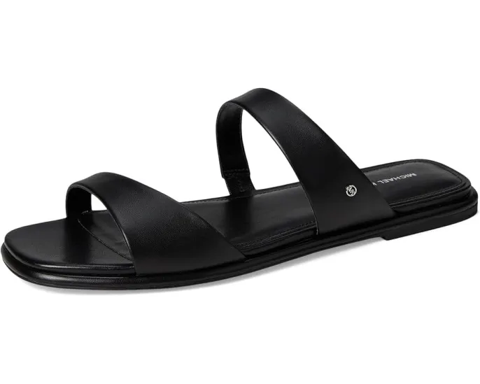 Плоские сандалии Jaida с асимметричным кожаным верхом