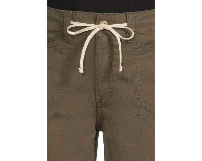 Брюки Paige Ari With Waistband Tie And Stitch Thru Pockets In Vintage Forester Green