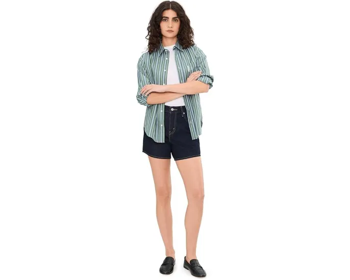 Levi's Шорты Cinch Mid-thigh с регулируемой посадкой на высокой талии