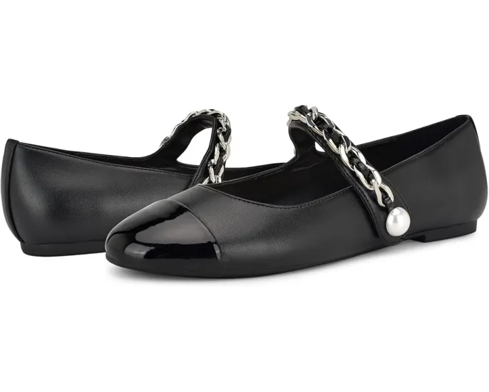 Туфли Nine West Platy с цепочкой и круглым носком