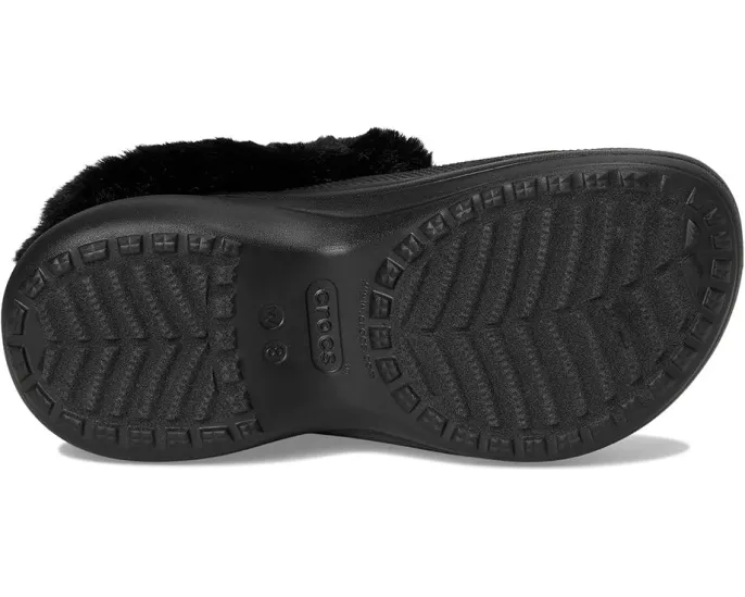 Кроксы Crocs Bae с утепленной подкладкой и контурной подошвой на платформе