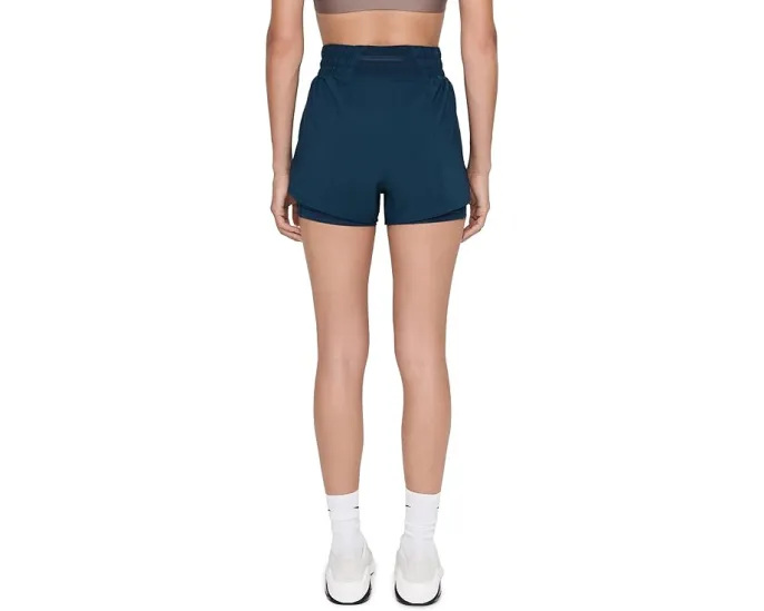 Шорты Nike Dri-FIT с высокой талией 3 дюйма (7.62 см) 2-в-1 и скрытыми карманами