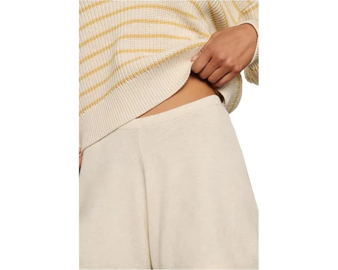 Шорты Eberjey Fine Gauge из хлопка и ацетата с высокой талией