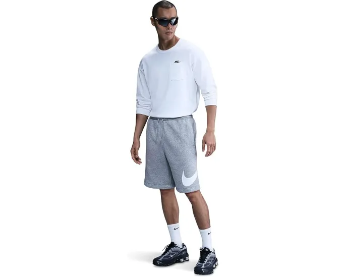 Шорты Nike Club Fleece с эластичным поясом и карманами