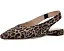 Босоножки Stassi Slingback Stuart Weitzman с леопардовым принтом на каблуке