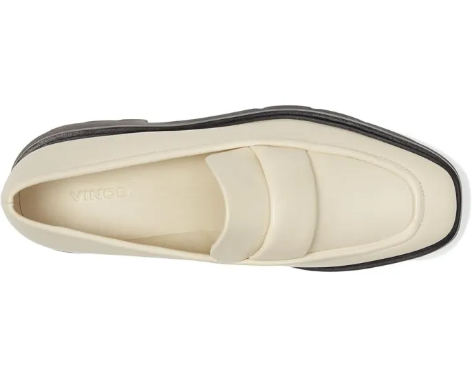 Лоферы Vince Robin из кожи с ремешком