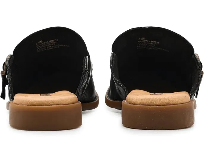 Мюли-лоферы Born Meg из мягкой замши с пряжкой