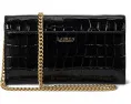 Средний кроссбоди Lauren Ralph Lauren Adair II из кожи с крокодиловым тиснением и цепочкой