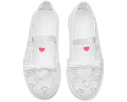 Балетки Steve Madden Kids Burdie с сетчатым верхом и бантиком