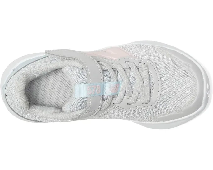 Детские кроссовки New Balance Kids 578v1 с эластичными шнурками и верхней липучкой