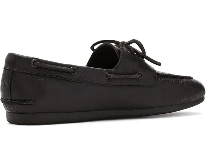 Кроссовки Sperry Slimboat из темно-коричневой кожи с 360° шнуровкой
