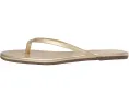 Металлические сандалии TKEES Metallics с кожаной стелькой