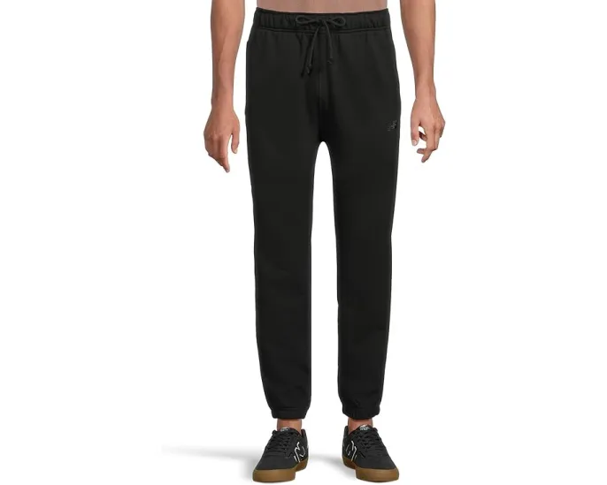 Джоггеры New Balance Athletics French Terry с резинкой на поясе и манжетах