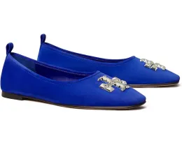 Балетки Tory Burch Eleanor из кожи с квадратным носком