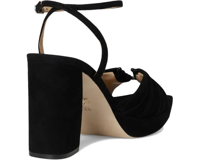 Босоножки Badgley Mischka Veda на платформе с квадратным каблуком и стеганым верхом