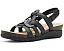 Сандалии Calenne Gracie Clarks на ремешках с клином и стелькой Ultimate Comfort