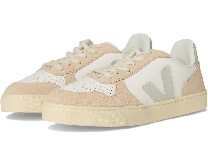 Кроссовки VEJA V-10 Laces для детей из экологичных материалов