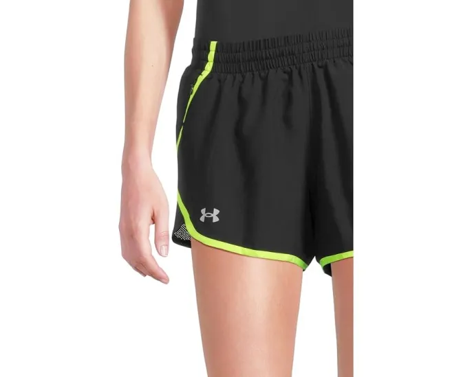 Шорты Under Armour Fly By с вентилируемыми вставками и встроенными трусами