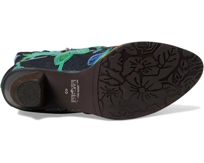 L'Artiste by Spring Step Ботинки Malagie-Rose с вышивкой и искусственным мехом