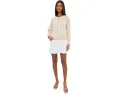 Long Sleeve Collarless Jacket With Smocking