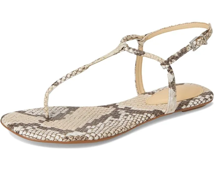 Босоножки Schutz Elsha с квадратным носком и металлизированным верхом