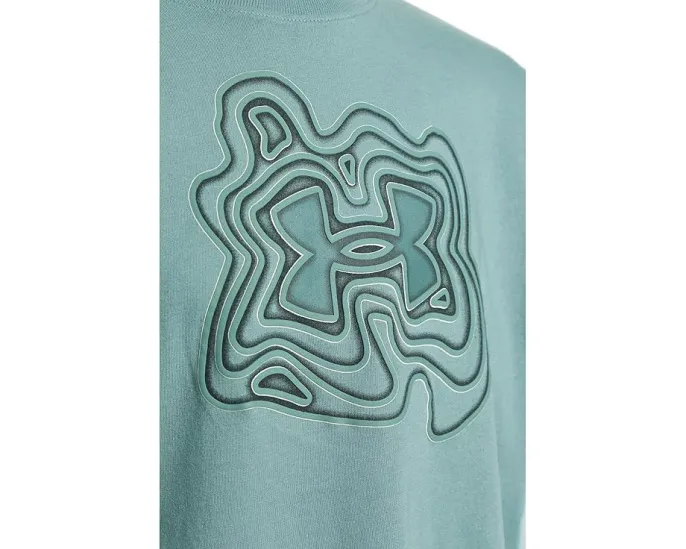 Футболка Under Armour Kids с тематическим принтом и технологией отвода влаги