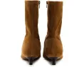 Ботильоны Ciel на низком каблуке kitten heel из замши Madewell