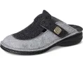 Клоги Finn Comfort Antholz Anthrazit Doublefilz из шерсти с войлочной стелькой