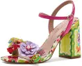 Сандалии Masen на каблуке от Blue by Betsey Johnson с цветочным декором