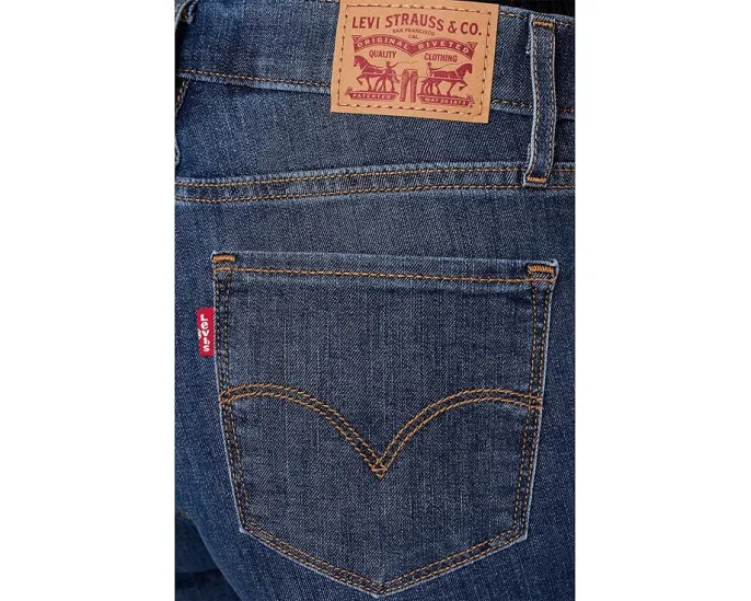 Джинсы Levi's 318 Seamed Wide Leg с рельефными швами и широкими штанинами