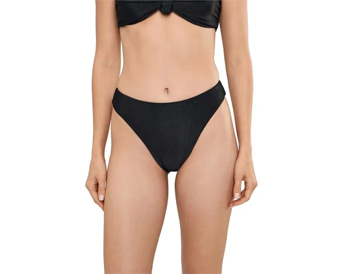 Плавки Amarie с ребристой текстурой и высокой линией бедра для удлинения ног