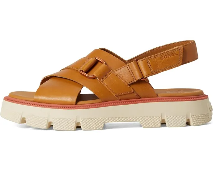 Сандалии SOREL Rein CB™ Crisscross с перекрестными ремешками и подошвой FEATHERTREAD
