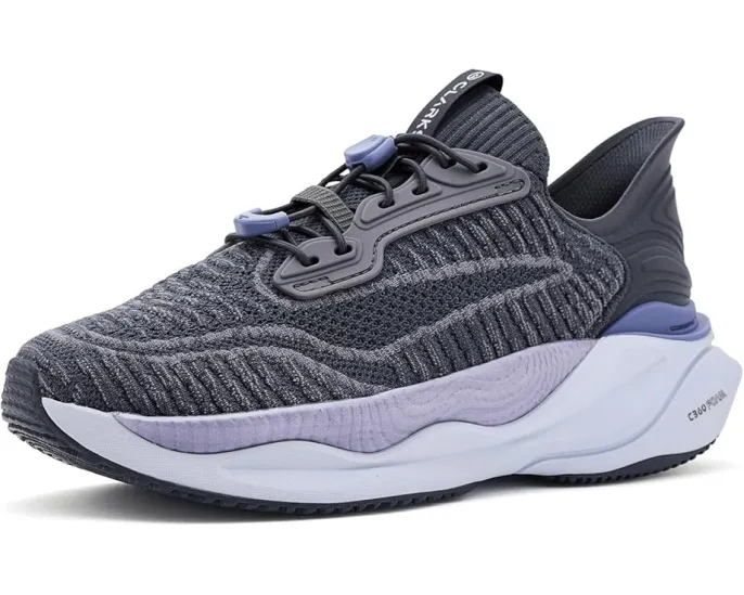 Кроссовки Clarks Pace Rise для ходьбы с эластичными шнурками и технологией C360 foam