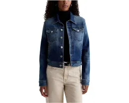 Джинсовая куртка AG Jeans Robyn Fitted с облегающим кроем